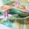 šatka FLOWERS (74x74cm)