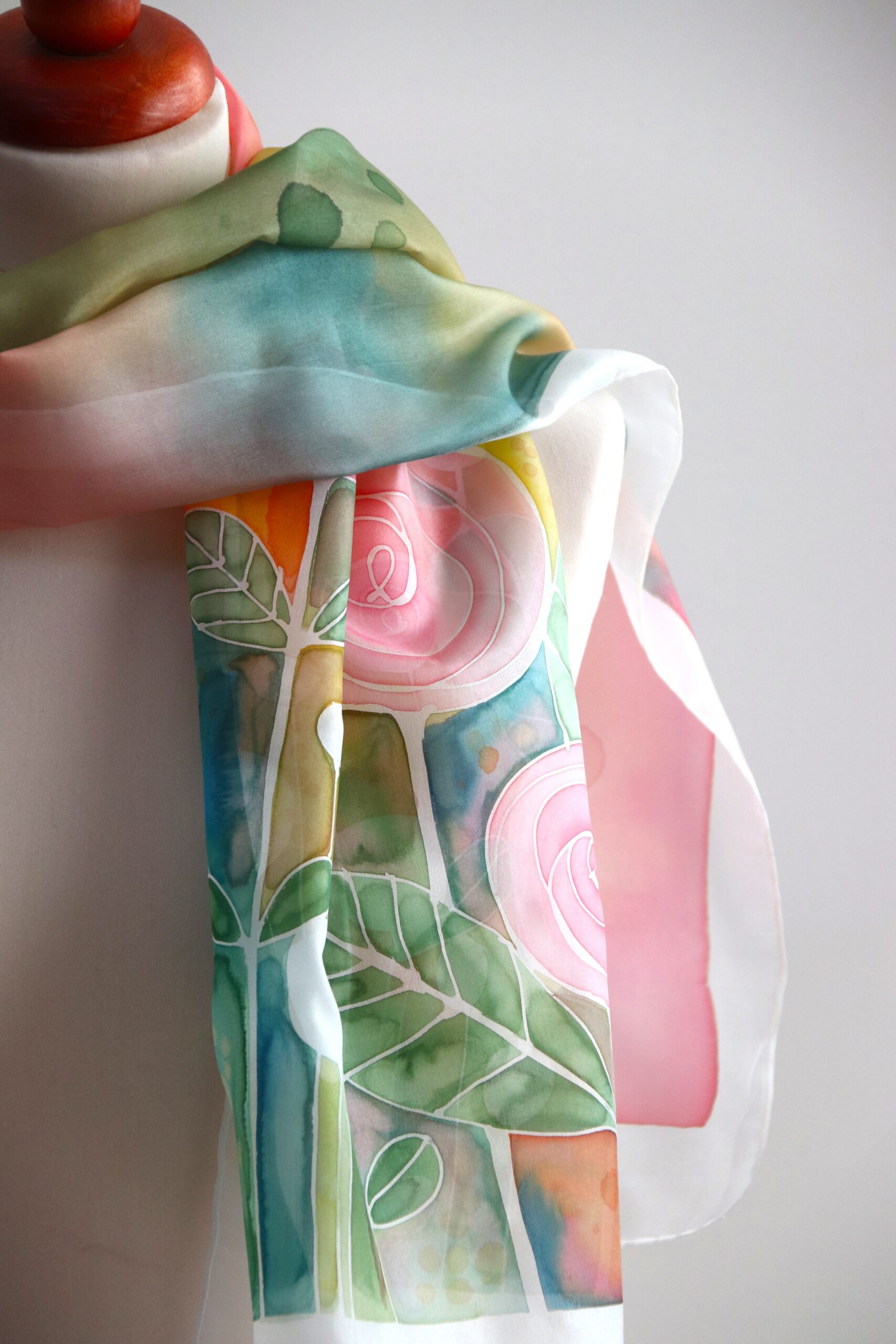 hodvábny šál Nežná 26. - Image 3